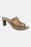 SKO_Gold Amalfi Block Heels _at_Aza_Fashions