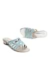 Buy_SKO_Silver Embellished Anne Crystal Sandals _at_Aza_Fashions