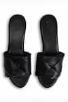 SKO_Black Messina Platform Sandals _Online_at_Aza_Fashions