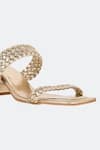 Buy_SKO_Gold Eva Braided Strap Heels 