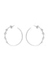 Shop_Varnika Arora_White Cz Timeless Love Hoops _at_Aza_Fashions