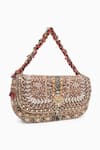 Buy_Doux Amour_Gold Zardozi Noor Bahar And Marodi Embroidered Clutch Bag 