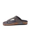Sole Fry_Grey Stone Triomphe Embellished Strap Flats _Online_at_Aza_Fashions