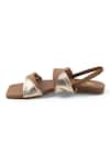 Sole Fry_Brown Sea Foam Sandals _Online_at_Aza_Fashions