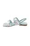 Sole Fry_Blue Sea Foam Back Strap Sandals _Online_at_Aza_Fashions