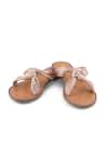 Buy_Sole Fry_Rose Gold Jenny Knotted Metallic Straps _at_Aza_Fashions