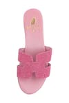 Shop_Sole Fry_Pink Embellished Essence H Shaped Mules _Online_at_Aza_Fashions