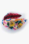 Shop_Moyolu_Multi Color Embroidery Flower Headband _at_Aza_Fashions