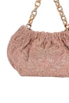 Shop_The Leather Garden_Pink Cutdana Aarzoo Embellished Potli Bag 