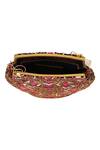 Buy_The Leather Garden_Multi Color Crewel Jugnu Embroidered Bag _Online_at_Aza_Fashions