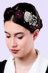 Buy_Moyolu_Purple Embroidery Jelly Fish Motif Headband _at_Aza_Fashions