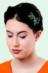 Buy_Moyolu_Multi Color Embroidery Lizard Motif Headband _at_Aza_Fashions