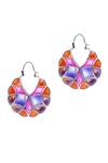 Shop_Manner_Purple Varichrome Enamel Hoops _at_Aza_Fashions