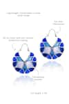 Buy_Manner_Blue Enamel Varichrome Hoops _Online_at_Aza_Fashions