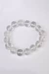 Shop_Totapari_White Clear Quartz Adjustable Bracelet _at_Aza_Fashions