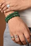 Buy_Totapari_Green Onyx Gemstone Bracelet-single Pc _at_Aza_Fashions