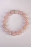 Shop_Totapari_Pink Rose Quartz Gemstone Bracelet _at_Aza_Fashions