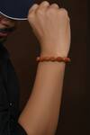 Buy_Totapari_Brown Rudraksha Bead Bracelet _at_Aza_Fashions