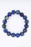 Shop_Totapari_Blue Lapis Lazuli Gemstone Bracelet _at_Aza_Fashions