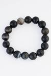 Shop_Totapari_Black Sulemani Hakik Gemstone Bracelet _at_Aza_Fashions