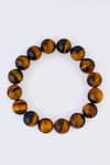 Shop_Totapari_Brown Tigers Eye Bead Bracelet _at_Aza_Fashions