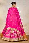 Shop_Masaba_Pink Lehenga Heavy Raw Silk Embroidery Zardozi The Gulaab Bridal Set 