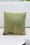 Mid July Home_Green Premium Velvet Print Christmas Charm Cushion Covers - Set Of 3 _Online_at_Aza_Fashions