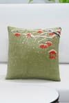 Shop_Mid July Home_Green Premium Velvet Print Christmas Charm Cushion Covers - Set Of 3 _Online_at_Aza_Fashions