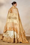 Buy_Masaba_Ivory Lehenga Heavy Raw Silk And Tissue Embroidered Nan Khati Bridal Set _Online