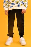 Anthrilo_White Fleece Print Cars Sweatshirt With Joggers _Online_at_Aza_Fashions