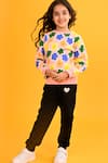 Buy_Anthrilo_Pink Fleece Print Floral Fun Sweatshirt With Joggers _at_Aza_Fashions