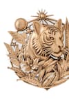 Buy_Cosa Nostraa_Gold Majestic Guardian Brooch _Online_at_Aza_Fashions