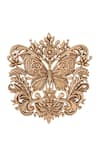 Cosa Nostraa_Gold Filigree Majestic Butterfly Brooch _Online_at_Aza_Fashions