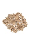 Buy_Cosa Nostraa_Gold Filigree Majestic Butterfly Brooch _Online_at_Aza_Fashions