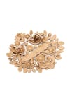 Cosa Nostraa_Gold Garden Of Serenity Brooch _at_Aza_Fashions