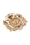 Shop_Cosa Nostraa_Gold Imperial Guardian Brooch _Online_at_Aza_Fashions