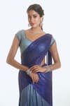 Buy_Itrh_Blue Net Embellished Crystal Sweetheart Twilight Ombre Lehenga Set 