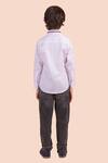Shop_Partykles_White 100% Cotton Embroidered Joker Motif Shirt _at_Aza_Fashions