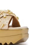 Anaar_Gold Jadau Vintage Vanity Heels _at_Aza_Fashions