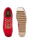 Shop_Anaar_Red Acrylic Mirror Sorority Embellished Sneakers _at_Aza_Fashions