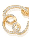 Shop_ISHARYA_Gold Plated Cubic Zirconia Disco Reverie Embellished Studs _Online_at_Aza_Fashions