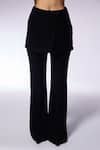 Buy_CILVR_Black 30% Viscose Midnight High Waist Skouser Pant _Online_at_Aza_Fashions