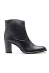 Buy_Dang Shoes_Black Plain Genuine Crust Leather Boots _Online_at_Aza_Fashions