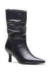 Buy_Dang Shoes_Black Plain Ruched Nappa Leather Boots _at_Aza_Fashions