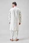 Shop Arihant Rai Sinha Off White Polyester Embroidery Geometric Mirror Kurta Set at Aza Fashions Shop_Arihant Rai Sinha_Off White Polyester Embroidery Geometric Mirror Kurta Set_at_Aza_Fashions