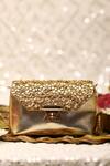 Buy_5elements_Gold Embroidery Floral Designer Bag _Online_at_Aza_Fashions