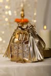 Shop_5elements_Gold Gota Patti Embroidered Potli Bag _at_Aza_Fashions