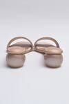Elviraa By Pranali A Oswal_Rose Gold Mirrors, Pearls Vine Bloom Embroidered Heels _Online_at_Aza_Fashions