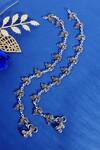 Buy_Mero Jewellery_Silver Plated Peacock Carved Anklets Set _at_Aza_Fashions