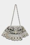 Buy Aanchal Sayal Black Cutdana Silver Sequin Embellished Handbag Online at Aza Fashions Buy_Aanchal Sayal_Black Cutdana Silver Sequin Embellished Handbag_Online_at_Aza_Fashions